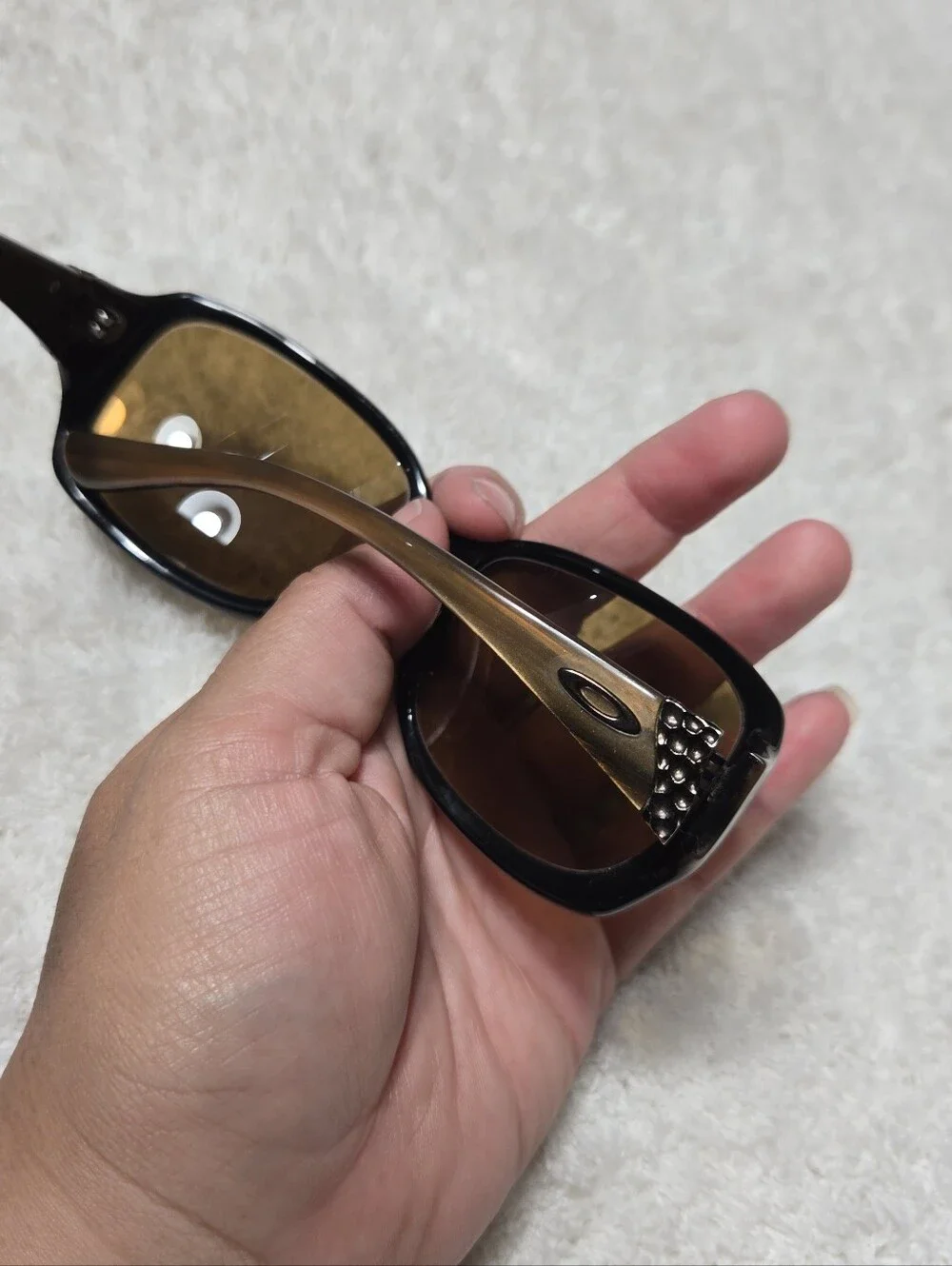 Oakley Discreet Tiger Eye / Bronze Sunglasses OO2012-05 FRAMES ONLY